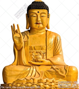 file tranh treo tuong phat giao 270