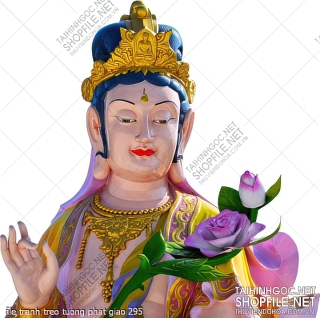 file tranh treo tuong phat giao 295