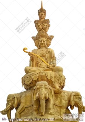 file tranh treo tuong phat giao 301