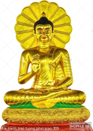 file tranh treo tuong phat giao 309