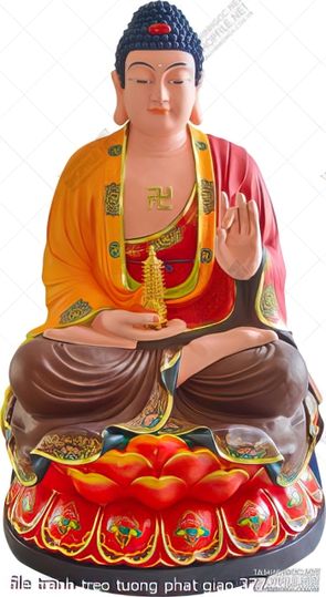 file tranh treo tuong phat giao 377