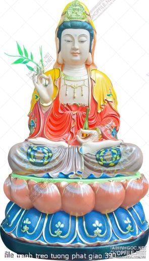 file tranh treo tuong phat giao 390