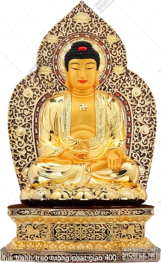 file tranh treo tuong phat giao 400