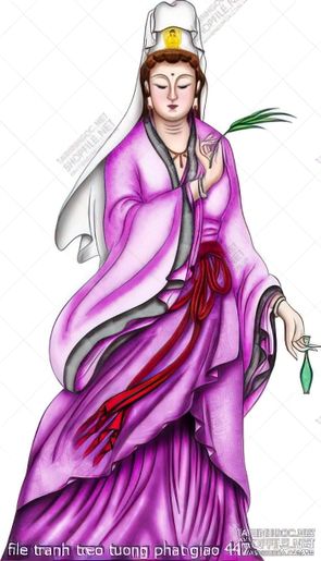 file tranh treo tuong phat giao 447