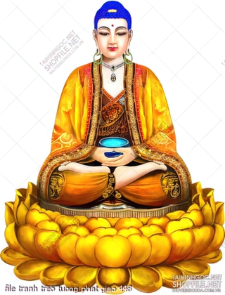 file tranh treo tuong phat giao 448