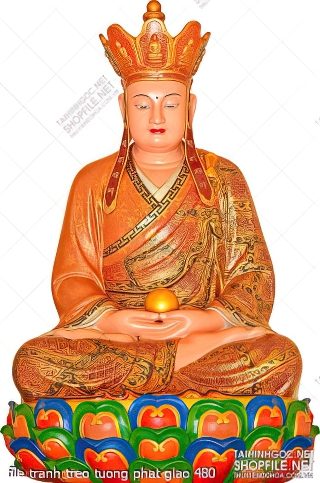 file tranh treo tuong phat giao 480