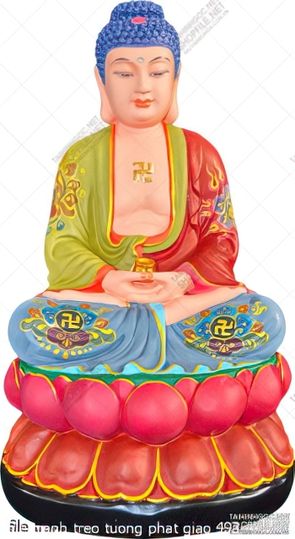 file tranh treo tuong phat giao 493