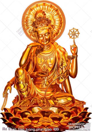 file tranh treo tuong phat giao 499