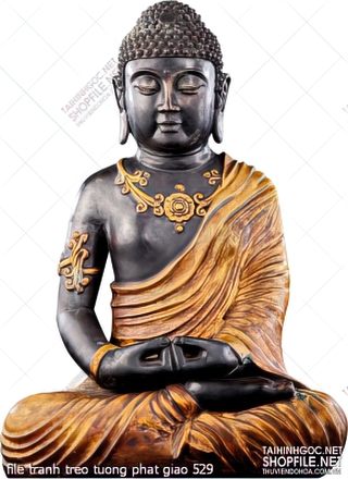 file tranh treo tuong phat giao 529