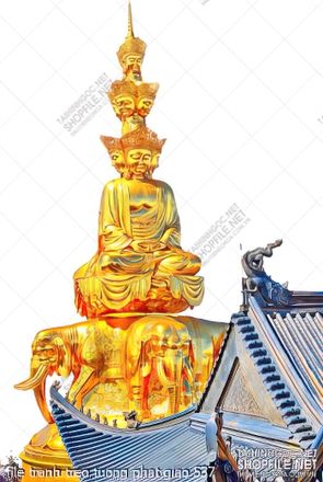 file tranh treo tuong phat giao 537