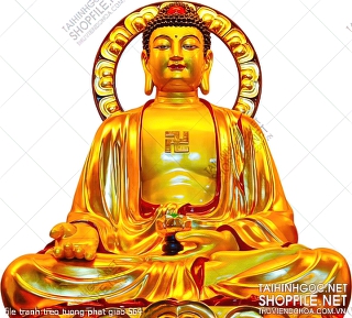 file tranh treo tuong phat giao 564