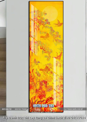 file tranh truc chi cay tung va chim bach dieu 04122024 h