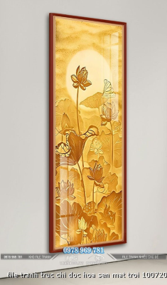 file tranh truc chi doc hoa sen mat troi 10072024 h