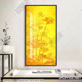 file tranh truc chi ghep 3 tam hoa sen 332023 dao t1
