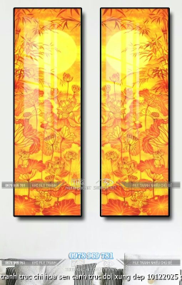 file tranh truc chi hoa sen canh truc doi xung dep 10122025 phu