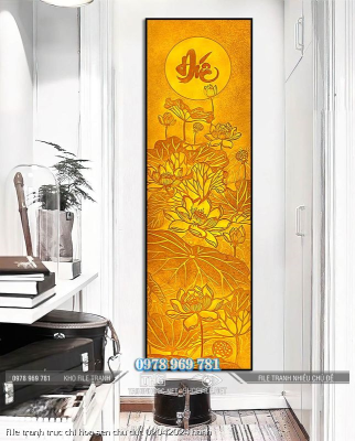 file tranh truc chi hoa sen chu duc 02042024 hanh