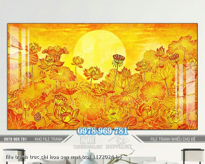 file tranh truc chi hoa sen mat troi 1172024 ho