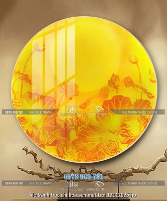 file tranh truc chi hoa sen mat troi 12112025 ho
