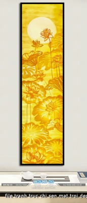 file tranh truc chi sen mat troi dep doc 16112024