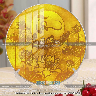 file tranh truc chi tron hoa sen thu phap chu tam 25122025 h