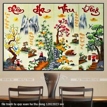 file tranh tu quy xuan ha thu dong 12022023 vvv