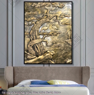 file tranh mau don tung hac phu dieu nghe thuat