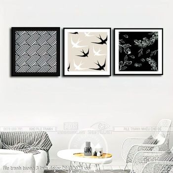 file tranh tuong 3 tam decor 29112023 vvv