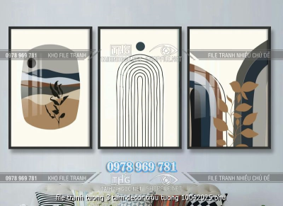 file tranh tuong 3 tam decor truu tuong 10042025 phu