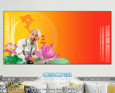 file tranh tuong bac ho hoa sen trong dong 12072024 vy file tranh tuong bac ho hoa sen trong dong 12072024 vy