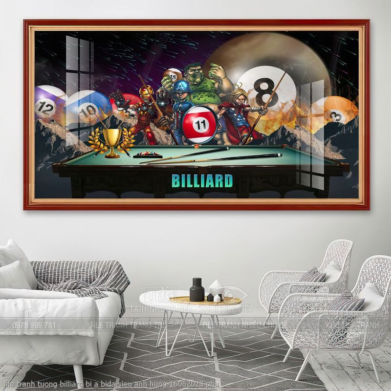 file tranh tuong billiard bi a bida sieu anh hung 16062023 phu