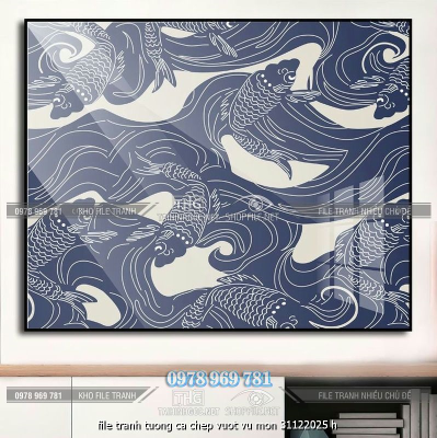 file tranh tuong ca chep vuot vu mon 31122025 h