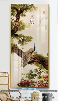 file tranh tuong chim cong 23012025 hanh