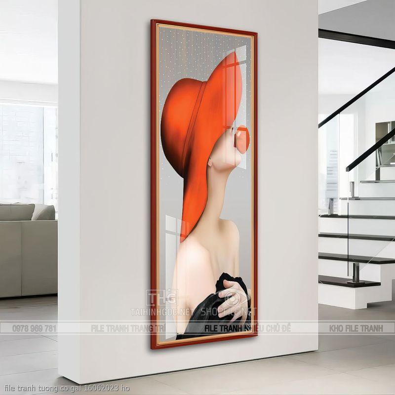 file tranh tuong co gai 16062023 ho