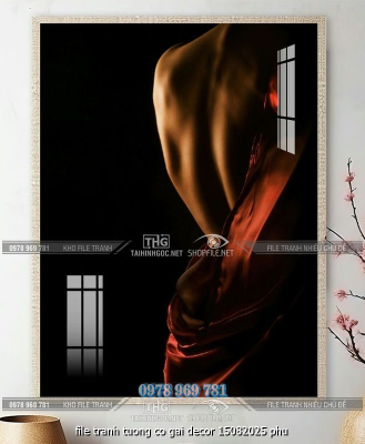 file tranh tuong co gai decor 15082025 phu
