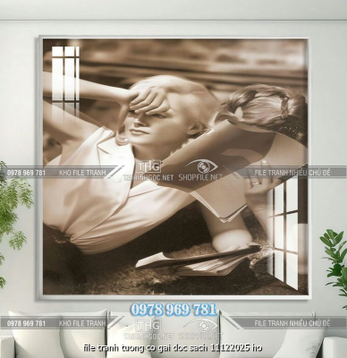 file tranh tuong co gai doc sach 11122025 ho
