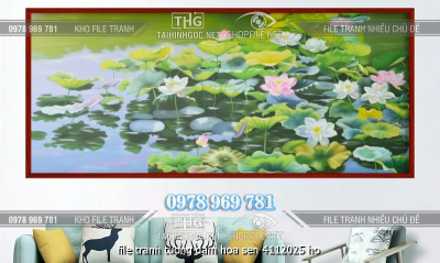 file tranh tuong dam hoa sen 4112025 ho