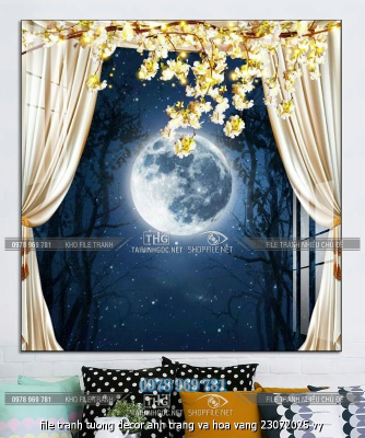 file tranh tuong decor anh trang va hoa vang 23072025 vy