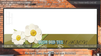 file tranh tuong decor dien led hoa 06102025