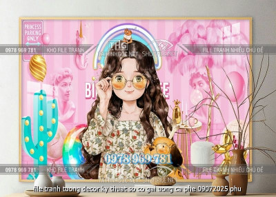 file tranh tuong decor ky thuat so co gai uong ca phe 09072025 phu