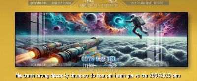 file tranh tuong decor ky thuat so do hoa phi hanh gia vu tru 26042025 phu