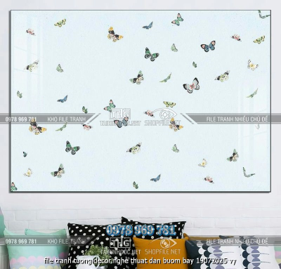 file tranh tuong decor nghe thuat dan buom bay 19072025 vy