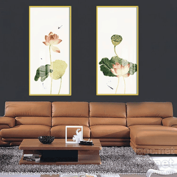 file tranh tuong decor nghe thuat hoa sen 10052023 phu