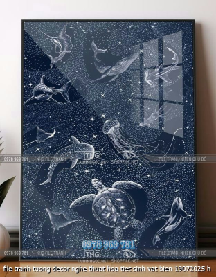 file tranh tuong decor nghe thuat hoa tiet sinh vat bien 19072025 h
