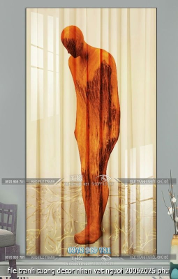 file tranh tuong decor nhan vat nguoi 20062025 phu