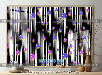 file tranh tuong decor pattern vien bi 03062025 phu