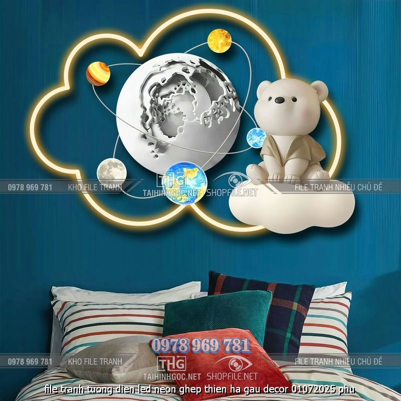 file tranh tuong dien led neon ghep thien ha gau decor 01072025 phu