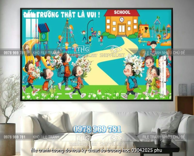 file tranh tuong do hoa ky thuat so truong hoc 03042025 phu