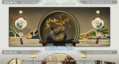 file tranh tuong ghep nui huou ho lo decor 09092025 phu