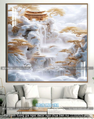 file tranh tuong gia ngoc decor ngoi chua tren nui 11102025 phu