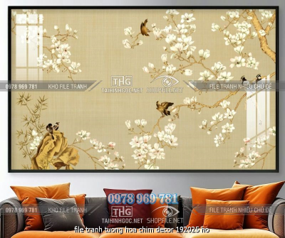 file tranh tuong hoa chim decor 192025 ho